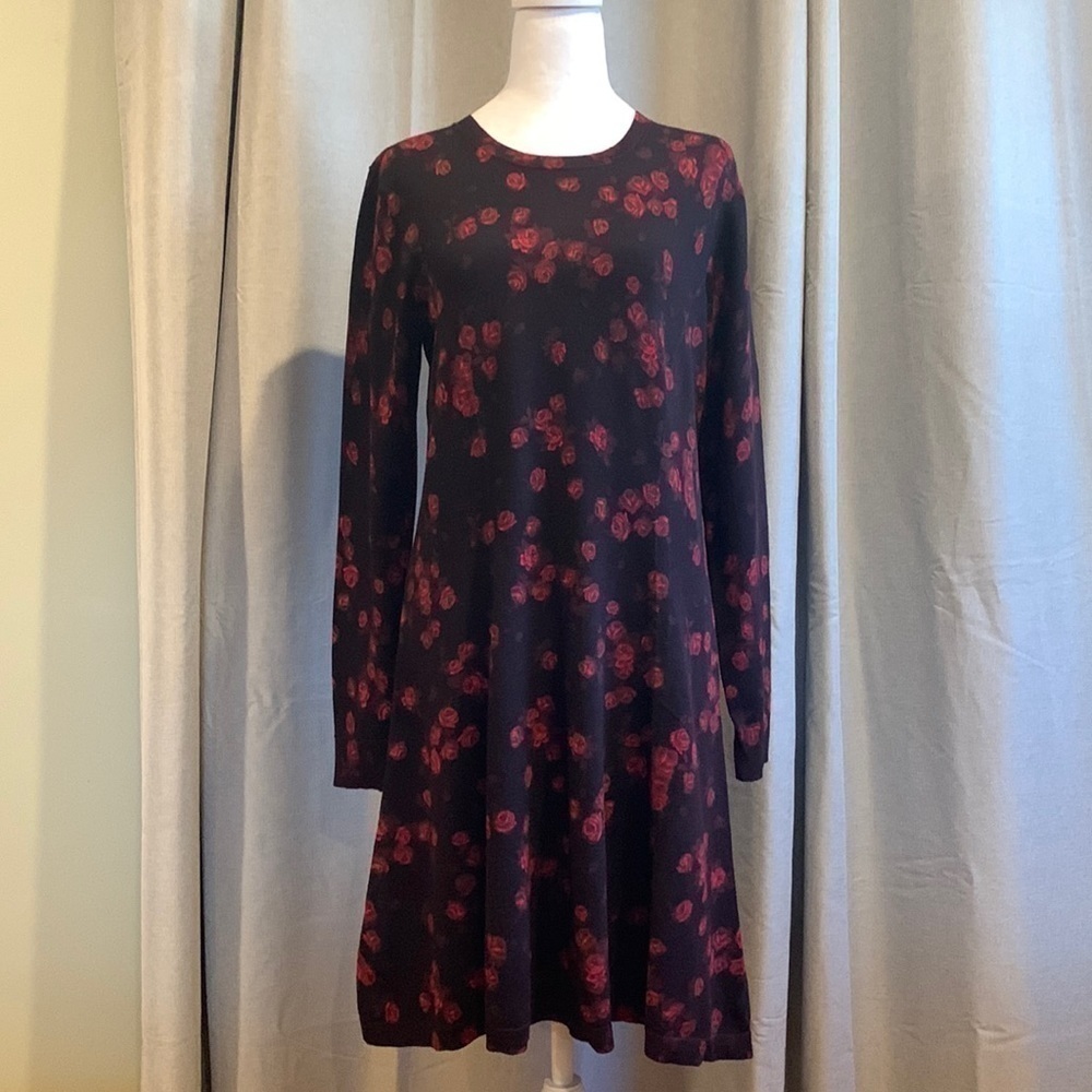 MICHAEL Michael Kors Eden Rose Sweater Dress Size M